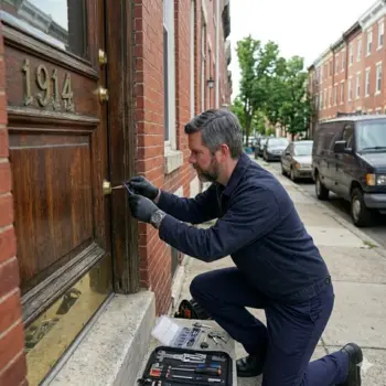 Locksmith arriving at Pennsport South Philadelphia address 19148